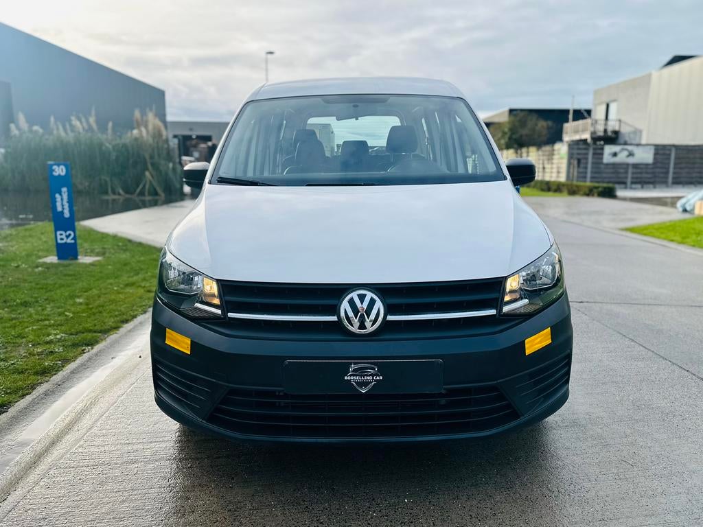 Volkswagen Caddy combi 5 places/essence/clim/cruise, Air conditionné, Achat, Euro 6, Boîte manuelle