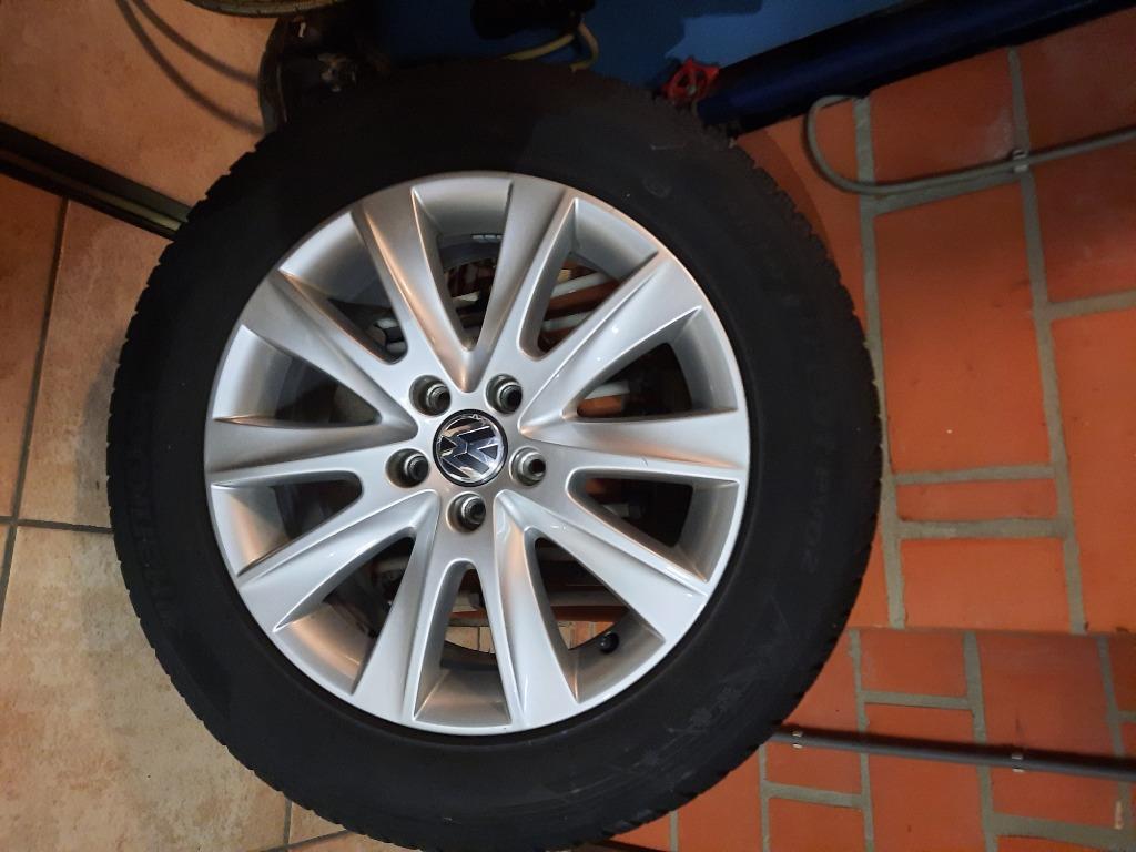 ALUVELGEN VW TIGUAN, Auto-onderdelen, Banden en Velgen, Ophalen, Gebruikt, 17 inch, Winterbanden