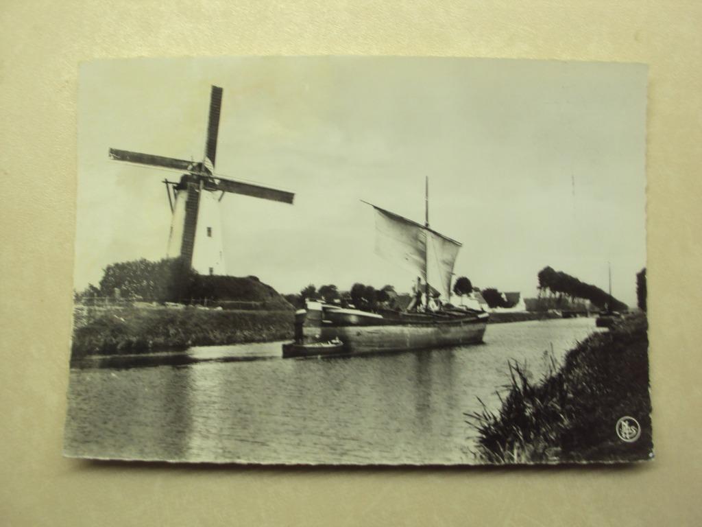 50133 - DAMME - DE VAART NAAR SLUIS - NAPOLEONKANAAL 1810, Verzamelen, Ophalen of Verzenden