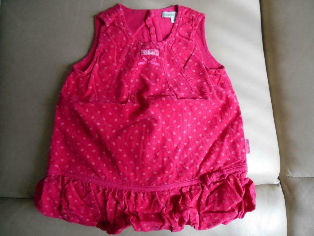 Robe fuschia velours côtelé, Robe ou Jupe, Prémaman, Comme neuf, Enlèvement