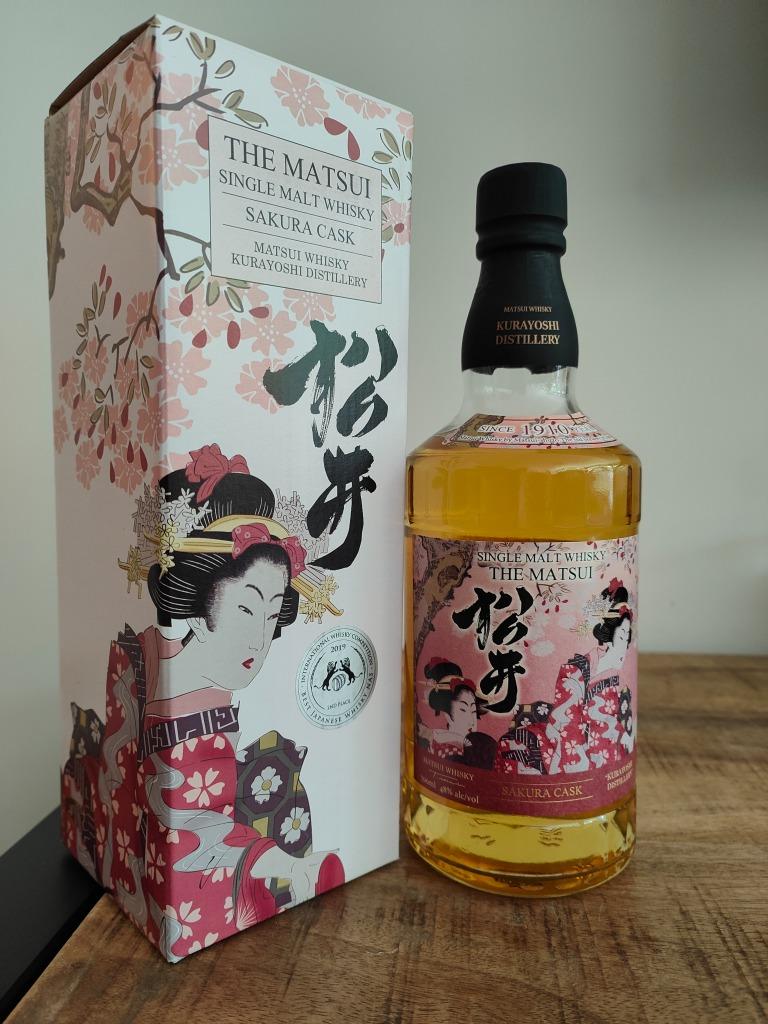 Le single malt Matsui Sakura Cask - Distillerie Kurayoshi, Neuf, Autres régions, Enlèvement ou Envoi, Pleine