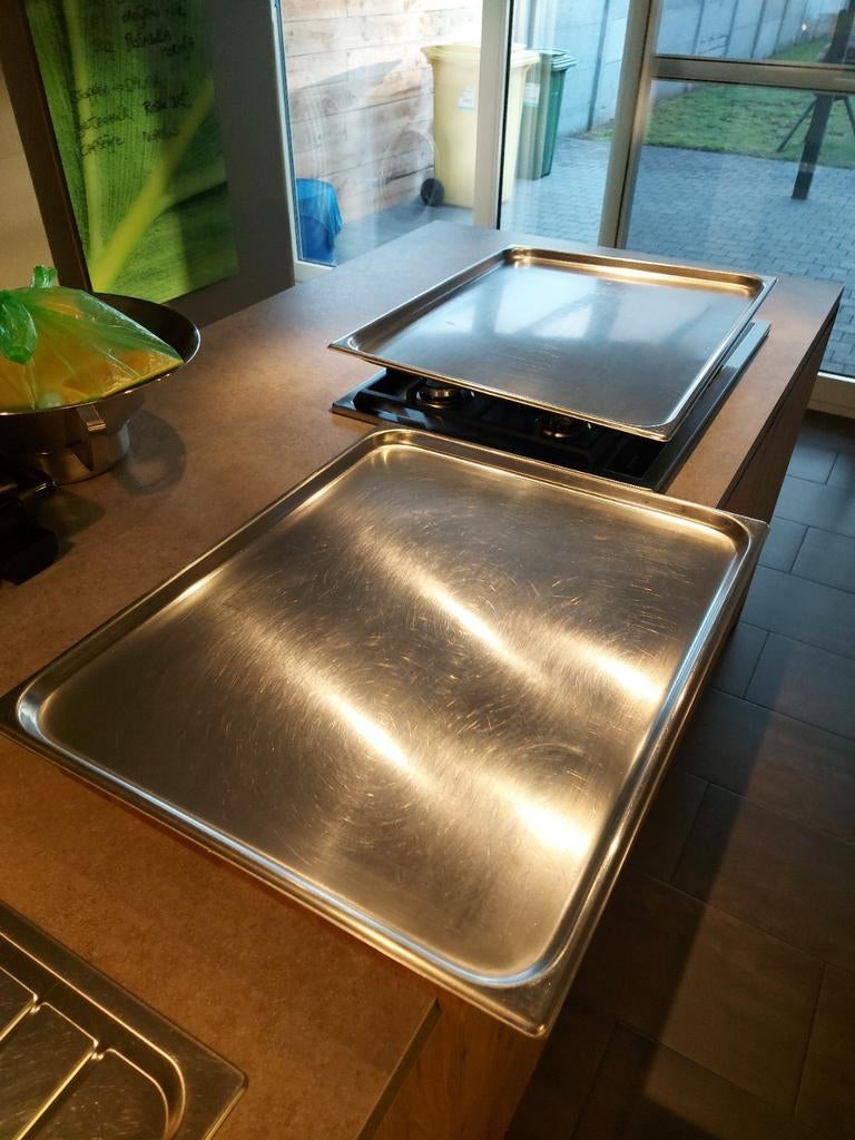 Rvs Horeca platen, Enlèvement