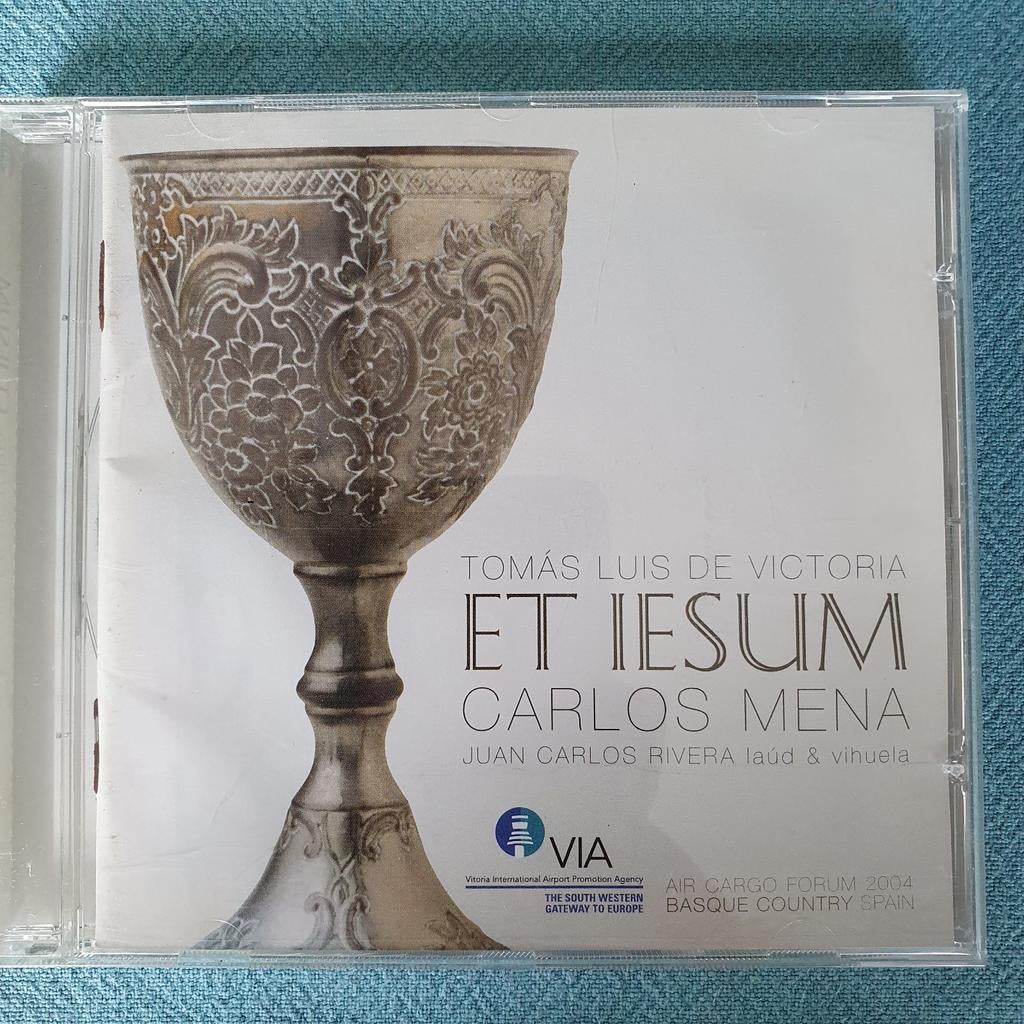Et Iesum - Tomas Luis de Victoria - Carlos Mena, Ophalen of Verzenden, Middeleeuwen en Renaissance, Zo goed als nieuw, Vocaal