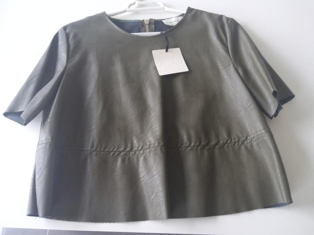 Groene blouse, Kleding | Dames, Ophalen of Verzenden, Zo goed als nieuw, Maat 36 (S), Vicolo
