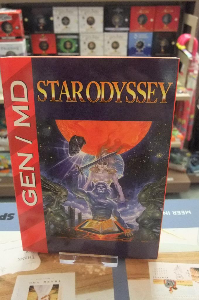 star odyssey megadrive /genesis homebrew, Games en Spelcomputers, Games | Sega, 1 speler, Ophalen of Verzenden, Zo goed als nieuw