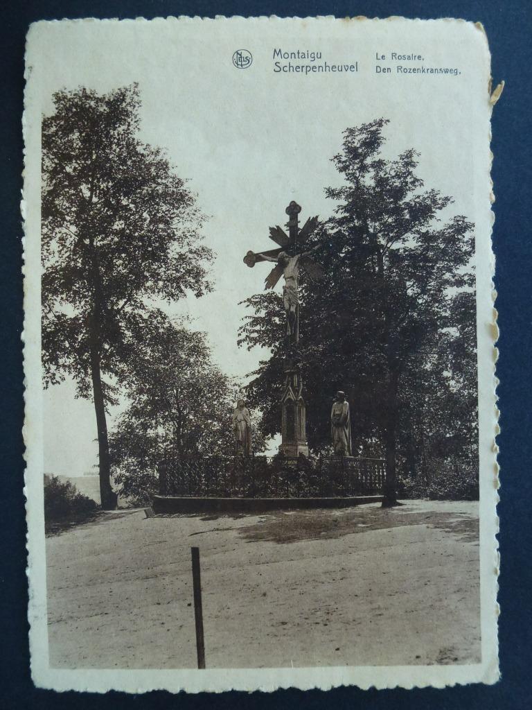 Scherpenheuvel (Brabant Flamand) Le Rosaire, Envoi, 1920 à 1940, Affranchie, Bâtiment