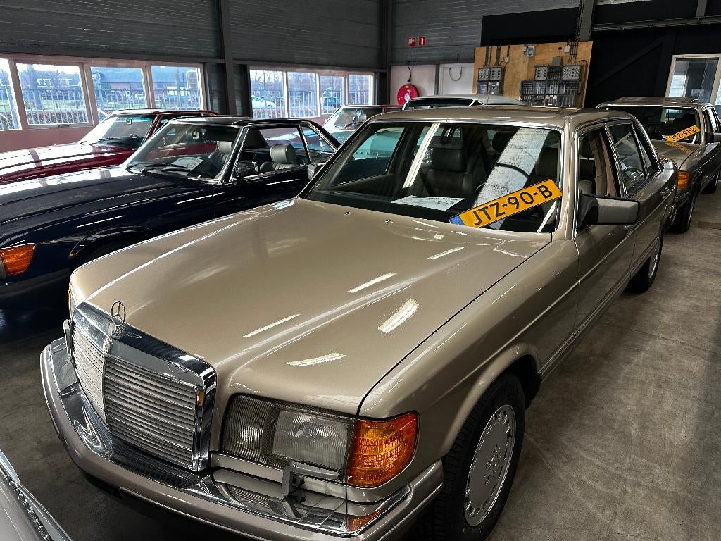 Mercedes-Benz Classe S 560 SEL, Autos, Cuir, Argent ou Gris, Achat, 5547 cm³