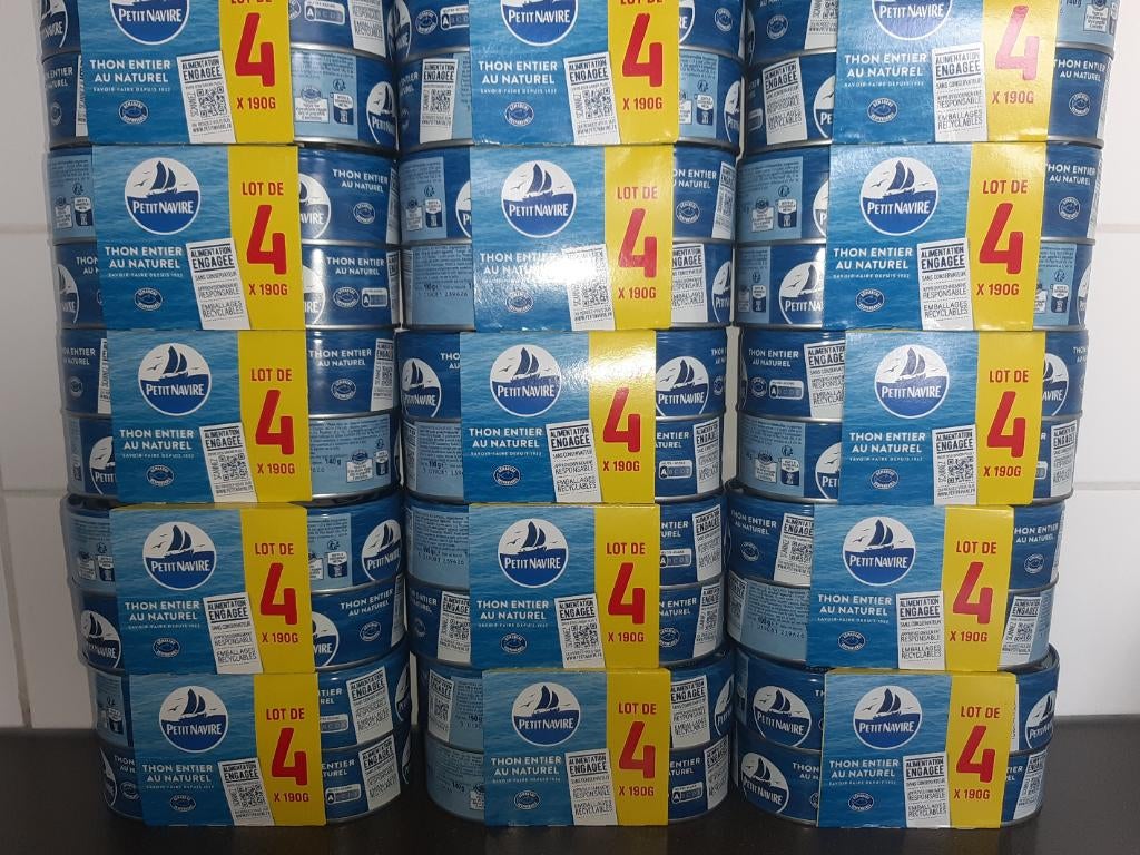 Thon au naturel "Petit Navire" 140 g, Enlèvement ou Envoi