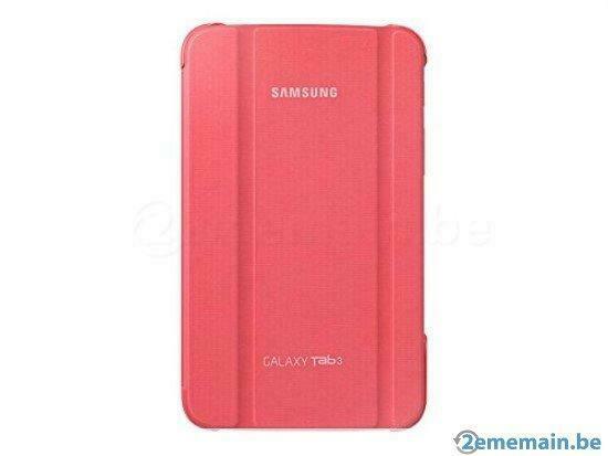 Etui à rabat tablette Samsung Galaxy Tab 3, 7 pouces rose, Envoi, Neuf