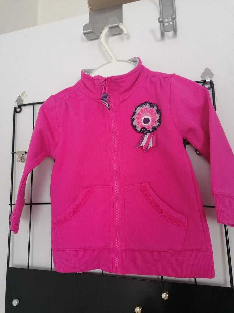 Truitje met rits voor 12 maanden, Kinderen en Baby's, Babykleding | Maat 80, Zeeman, Gebruikt, Ophalen of Verzenden, Truitje of Vestje