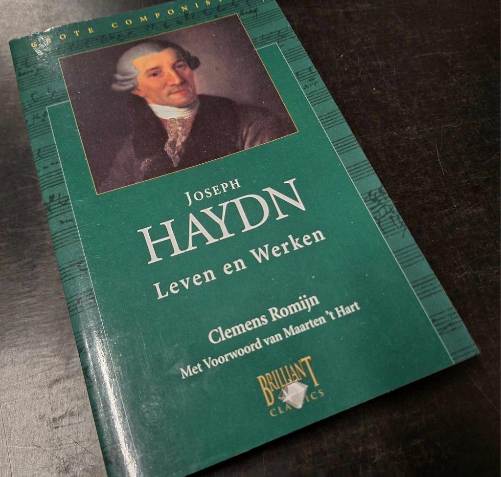 Joseph Haydn - Leven En Werken BOEKEN / BRILLIANT CLASSICS, Boeken, Gelezen, Artiest, Clemens Romijn, Ophalen of Verzenden