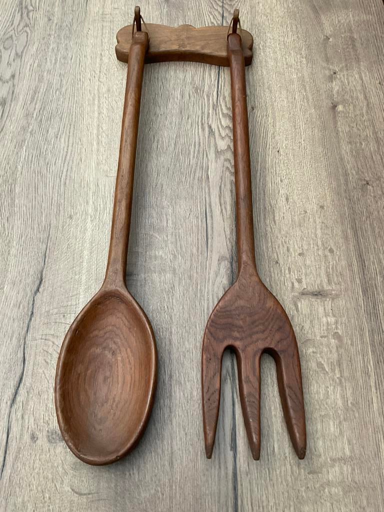 Houten eiken set, Ophalen of Verzenden