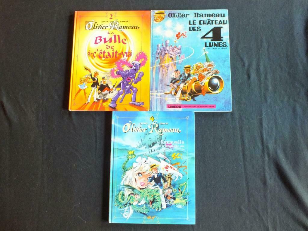 OLIVIER RAMEAU (6 ALBUMS/ 3 EO).   P.T PROD. & JOKER, Série complète ou Série, Enlèvement ou Envoi, Utilisé, DANY-GREG