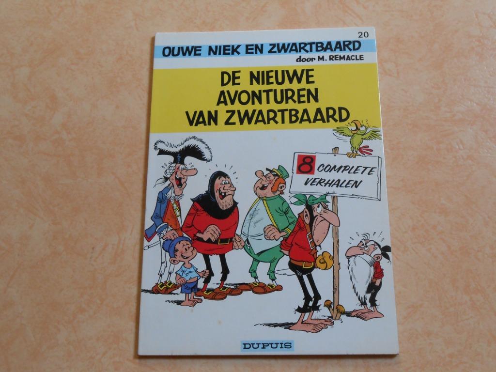 Ouwe Niek en Zwartbaard 20 De nieuwe avonturen van Zwartbaar, Boeken, Eén stripboek, M. Remacle, Nieuw, Ophalen of Verzenden