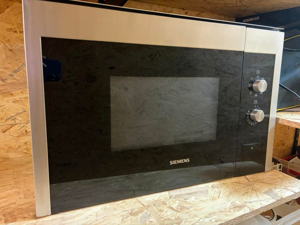 Siemens HF12G465, Ophalen, Zo goed als nieuw, Grill, Inbouw