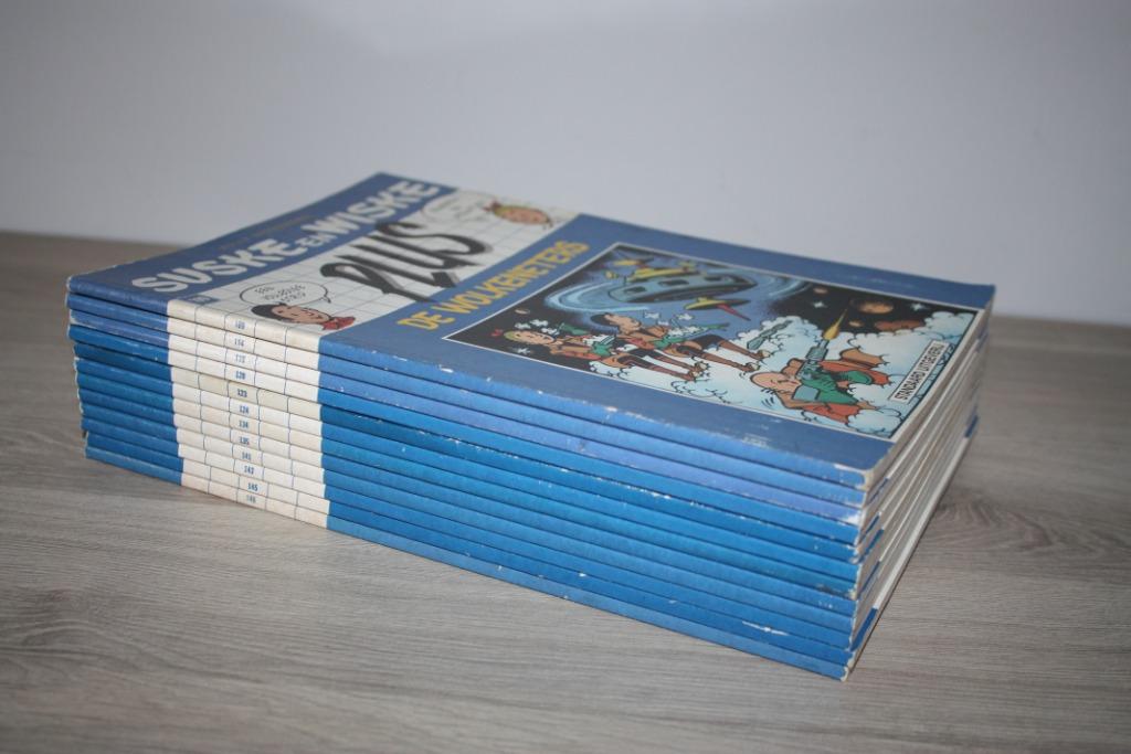 12x blauwe plus reeks , compleet 1988 Suske en Wiske, Enlèvement ou Envoi, Willy Vandersteen, Série complète ou Série, Utilisé