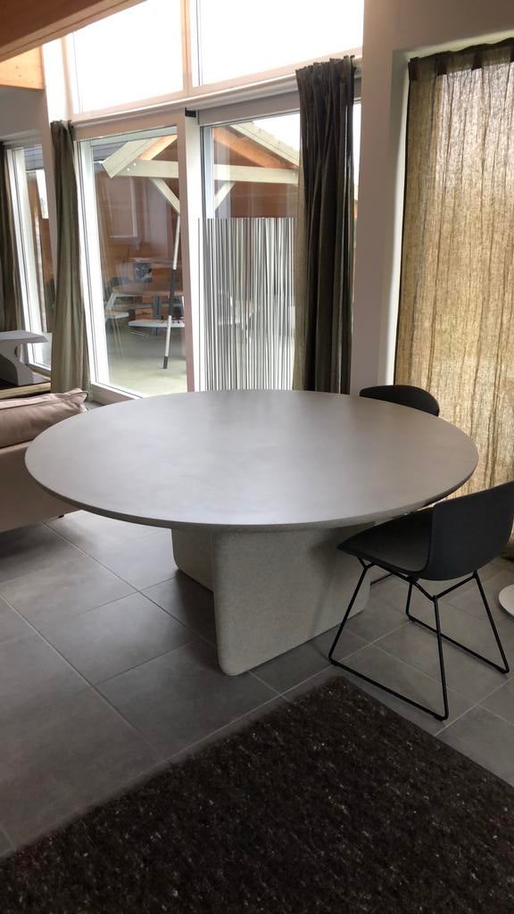 B & B Tobi Ishi ciment gris, Maison & Meubles, Quatre personnes, 150 à 200 cm, Design, 150 à 200 cm