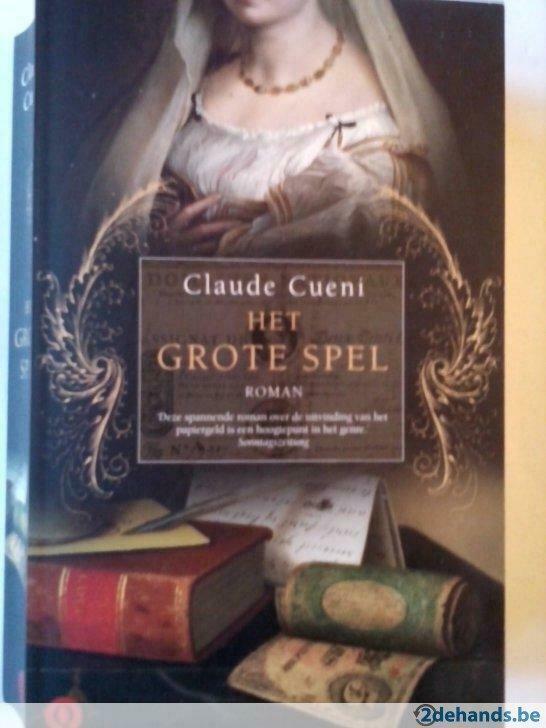 Het Grote Spel. Roman. Claude Cueni, Livres, Romans, Comme neuf, Enlèvement ou Envoi