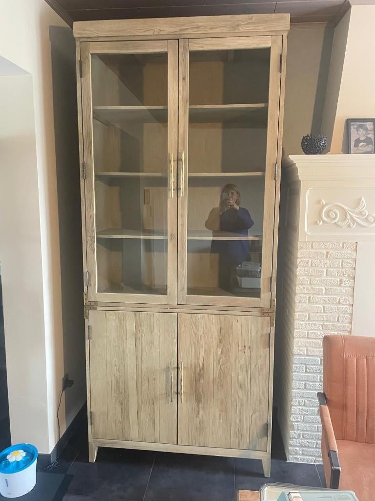 Prachtige buffetkast van Rivièra Maison – Tijdloze klasse, Ophalen, Met deur(en), 100 tot 150 cm, 200 cm of meer