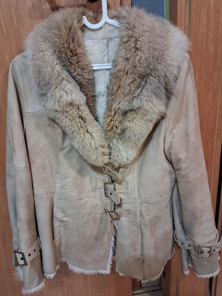 Fourrure, Taille 38/40 (M), Enlèvement ou Envoi, Sans marque, Beige