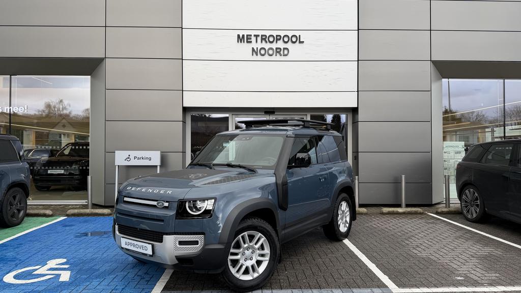 Land Rover Defender 90 D200 S, Auto's, Land Rover, Automaat, 2993 cc, Blauw, Diesel