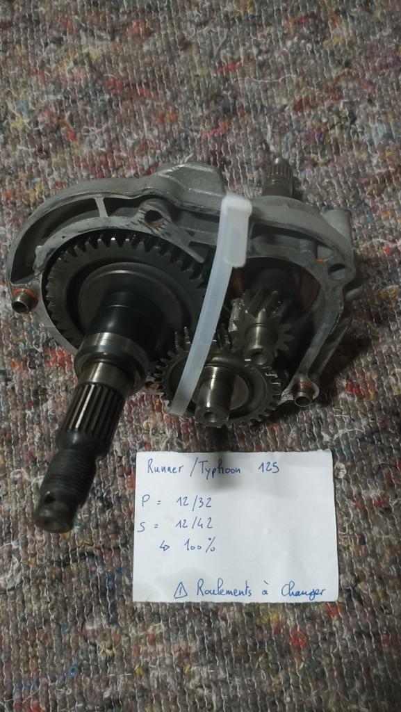Transmission Maxi Piaggio 125 2t vertanding, Vélos & Vélomoteurs, Pièces de cyclomoteur | Scooters, Utilisé, Piaggio, Autres types