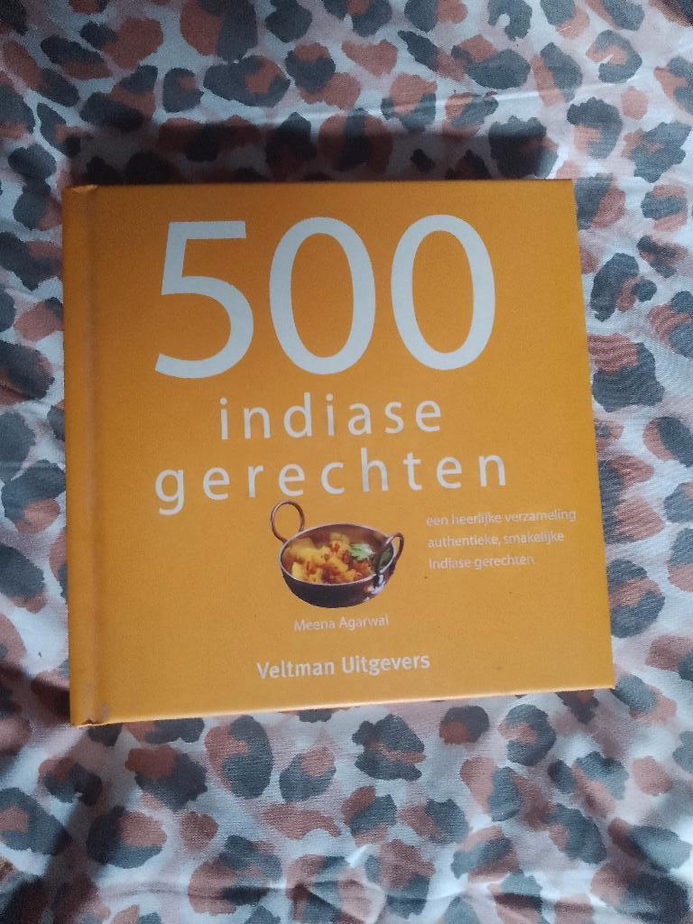 boekje 500 indiase gerechten recepten nieuwstaat, Verzenden, Zo goed als nieuw, Azië en Oosters, Hoofdgerechten