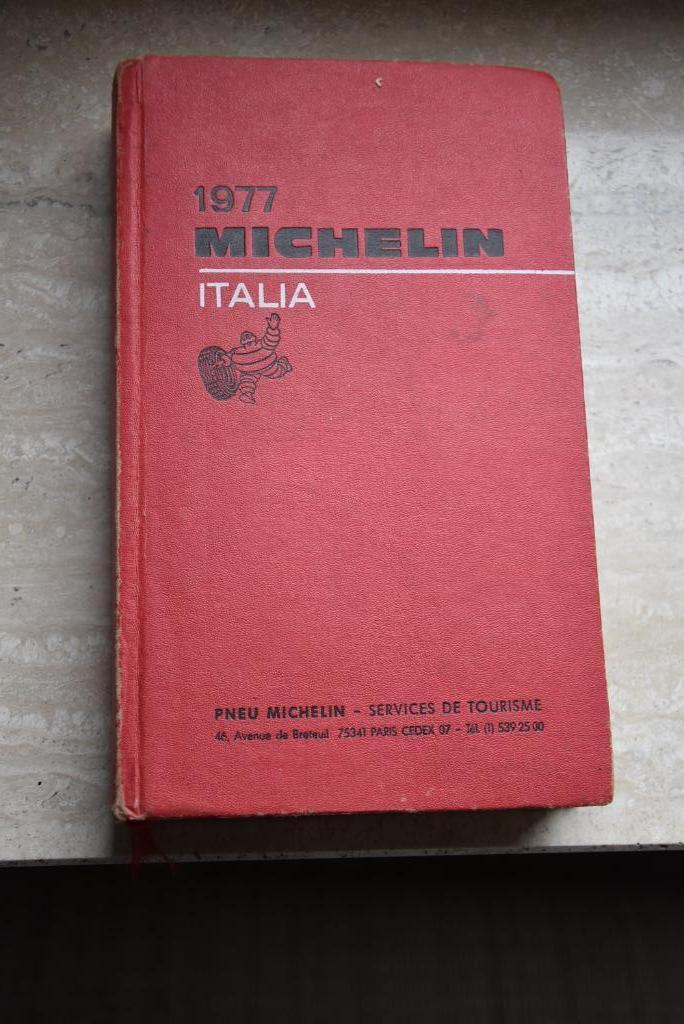 Guide Michelin (rouge) Italie 1977, Livres, Envoi, Utilisé, Michelin
