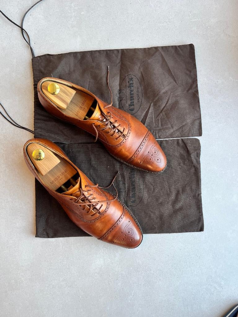 Church's de type Diplomat 173, Chaussures à lacets, Comme neuf, Brun, Enlèvement