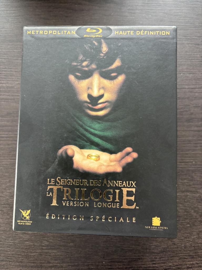 Coffret Blu-Ray Seigneur des Anneaux version longue, Ophalen, Zo goed als nieuw, Overige typen