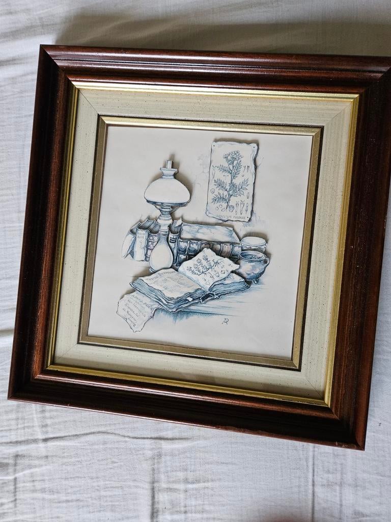 Antiek schilderij Anton piek, Enlèvement