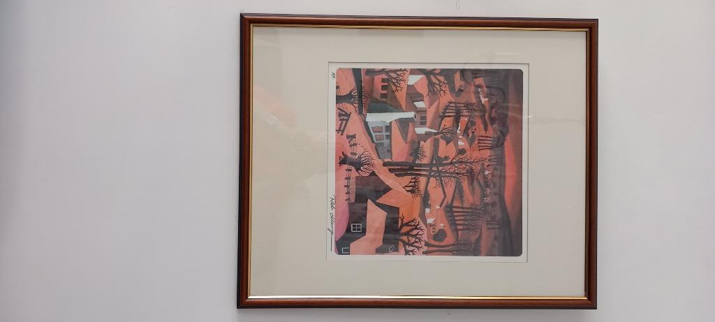 litho rob de lange, Antiek en Kunst, Ophalen