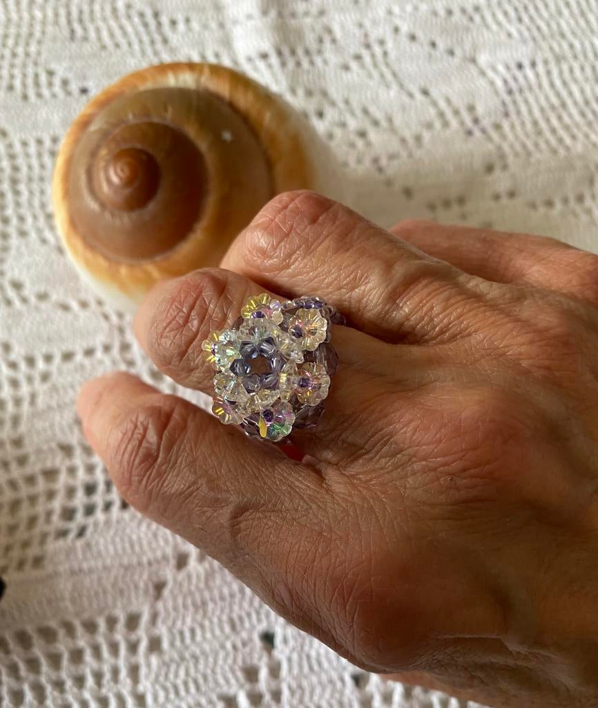Bague en perles, Bijoux, Sacs & Beauté, Enlèvement ou Envoi