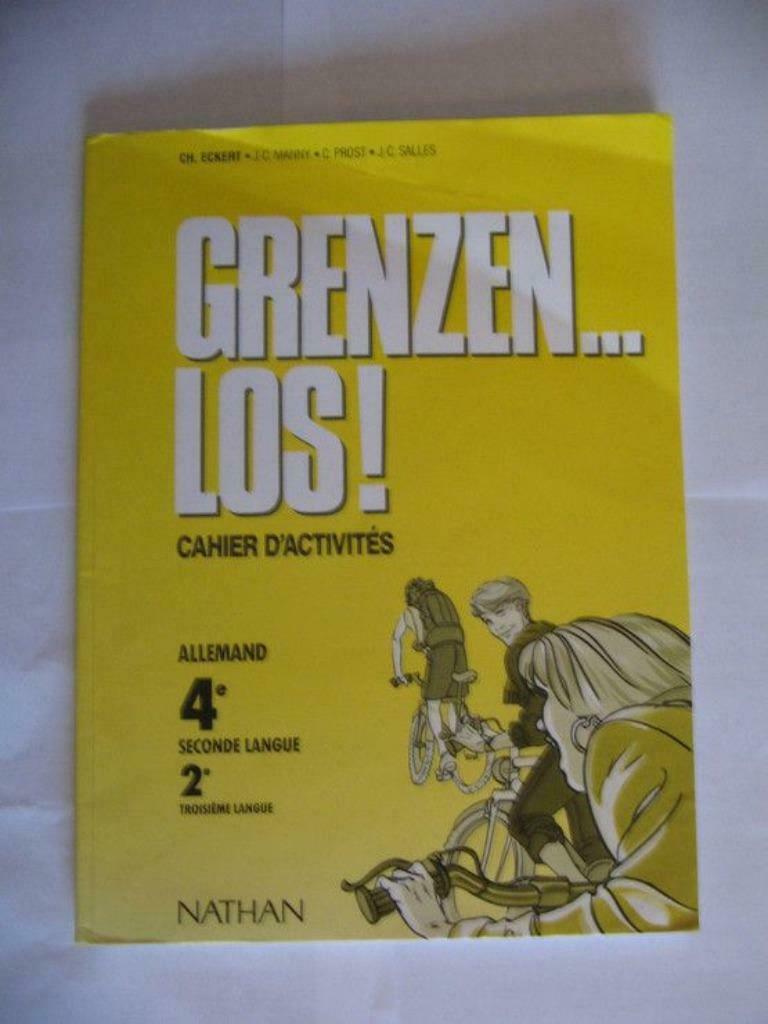 GRENZEN LOS allemand seconde langue - cahier d'activite, Boeken, Ophalen of Verzenden, Gelezen