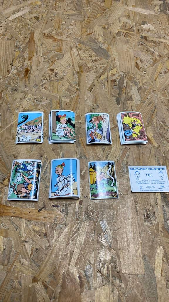 Suske en wiske stickers 1995, Enlèvement ou Envoi, Neuf, Bande dessinée ou Dessin animé