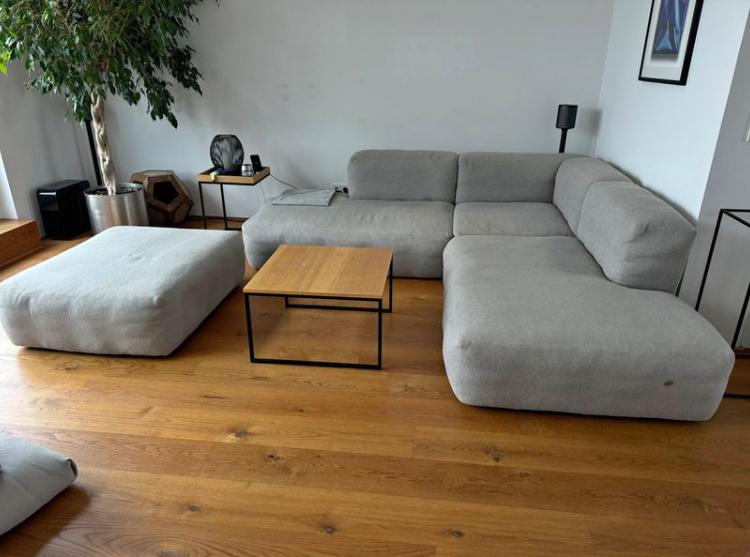 Canapé Hay Mags Soft + pouf, Enlèvement, Comme neuf
