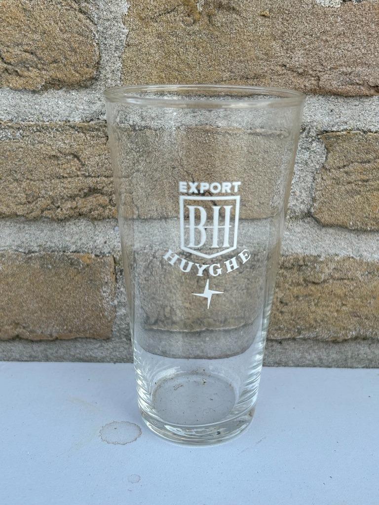 Bierglas BH Export, Huyghe, Melle, Ophalen of Verzenden, Zo goed als nieuw, Glas of Glazen