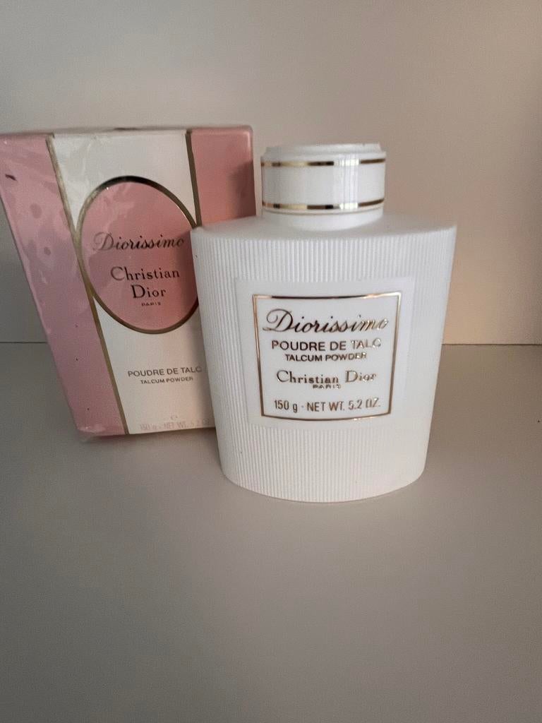 Dior, zeldzaam vintage talkpoeder Diorissimo, 150 gr, Ophalen of Verzenden, Nieuw