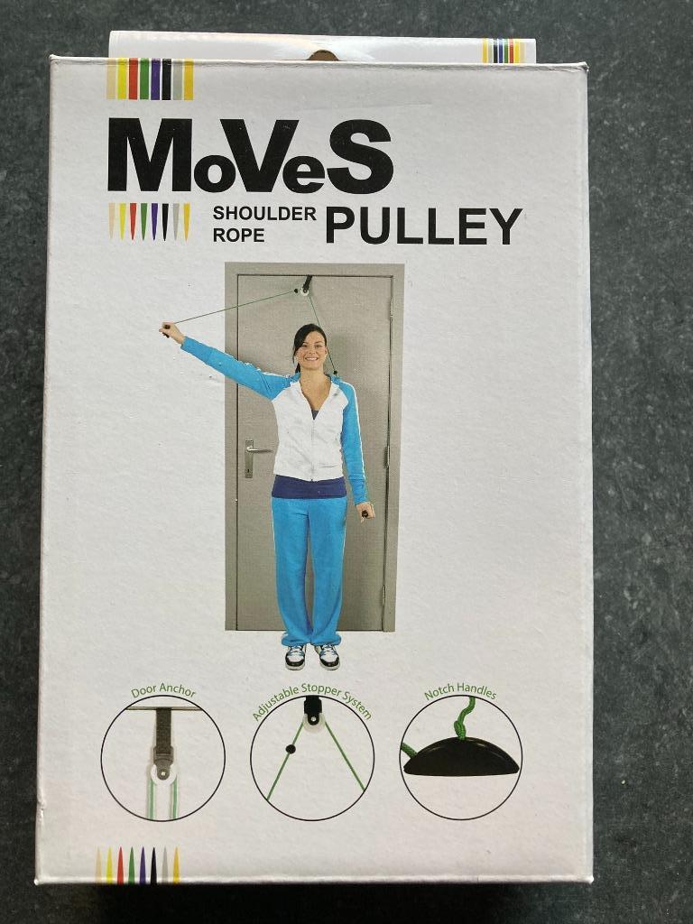 Schouder Pulley Hand support - MoVeS - Schouderkatrol, Sports & Fitness, Équipement de fitness, Enlèvement, Neuf, Pectoraux, Bande de résistance