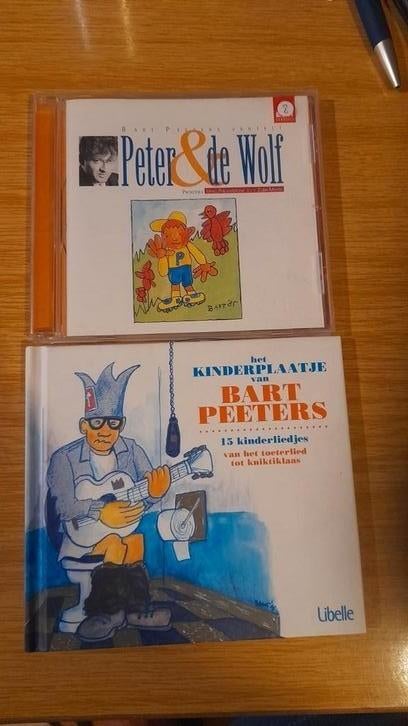 2 zeldzame cd´s Bart Peeters voor kinderen, Cd's en Dvd's, Cd's | Kinderen en Jeugd, Zo goed als nieuw, Muziek, Ophalen of Verzenden