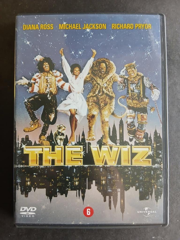 The Wiz (1978) Diana Ross, Michael Jackson, Cd's en Dvd's, 1960 tot 1980, Overige genres, Ophalen of Verzenden, Zo goed als nieuw