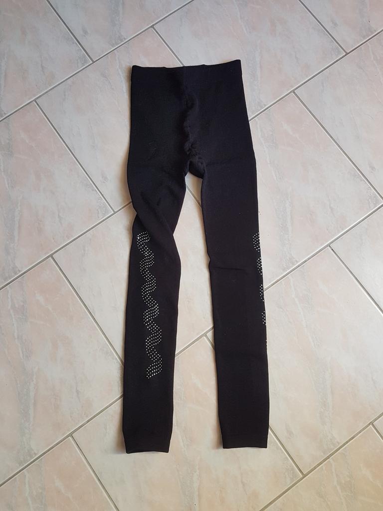 Strass legging, Legging, Autre, Maat 36/38 (S), Zwart