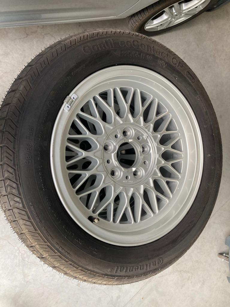 Voor BMW & MB Oldtimers & Classiccars : Originele aluvelgen, Autos : Pièces & Accessoires, Pneus & Jantes, Pneus et Jantes, Pneus été