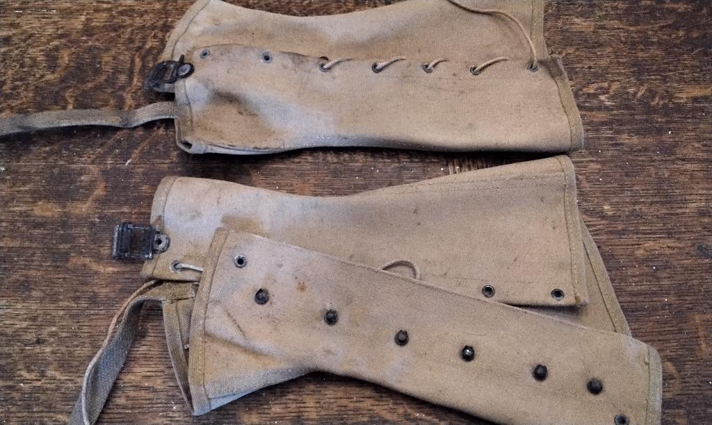 GUÊTRES, Collections, Enlèvement ou Envoi, Armée de terre, Vêtements ou Chaussures