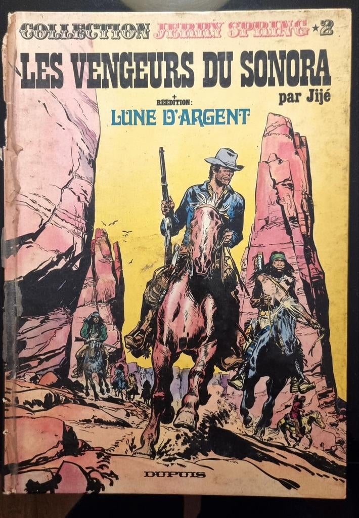 BD Les vengeurs du Sonora - Coll. Jerry spring Jijé rééditio, Enlèvement ou Envoi, Comme neuf