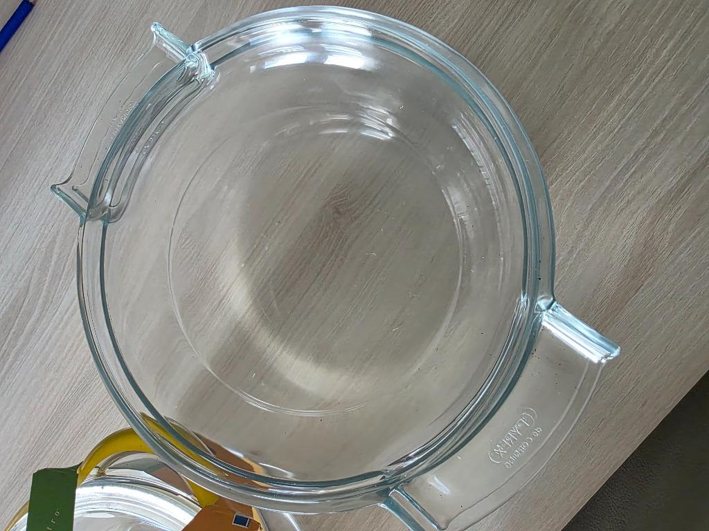 Glazen ovenschaal, Ophalen, Glas of Glazen, Nieuw, Glas