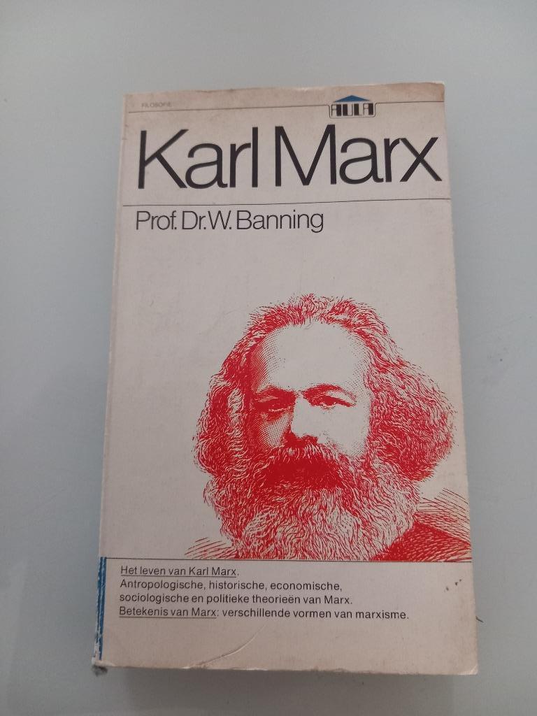 Boek Karl Marx Prof. Banning Marxisme Politiek Socialisme, Ophalen of Verzenden, Politiek en Staatkunde, Prof. Dr. W. Banning