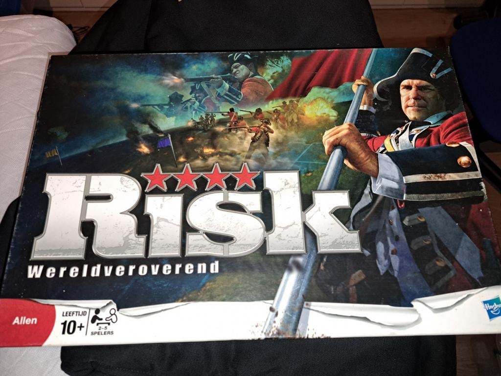 Risk spel, Hobby en Vrije tijd, Ophalen of Verzenden, Gebruikt