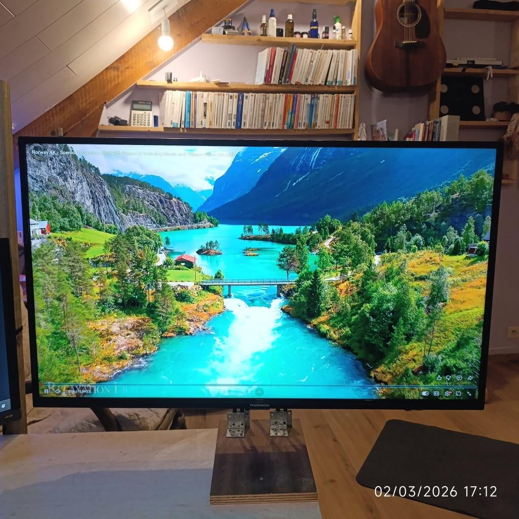 TV THOMSON 43" 4K UHD – Fonctionne parfaitement, Autres marques, LED, 50 Hz, Enlèvement