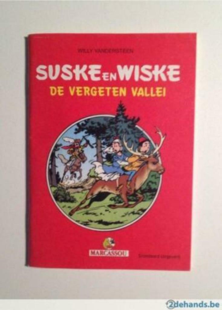 Suske en Wiske - De vergeten vallei, Une BD, Enlèvement, Comme neuf